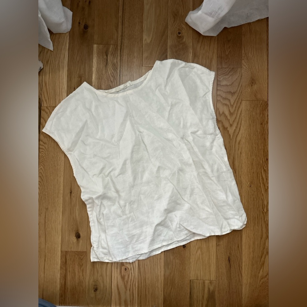 Everlane Linen Box Top